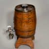Circa 1930 Rum Keg with "R.M.S Queen Mary" Emblem - Image 4