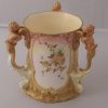 Circa 1900's English Victorian Style Porcelain Royal Doulton Loving Cup - Image 5