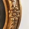 Circa 1790 Georgian Hand-Carved Wooden Convex Bullseye Mirror - Image 7