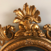 Circa 1790 Georgian Hand-Carved Wooden Convex Bullseye Mirror - Image 6