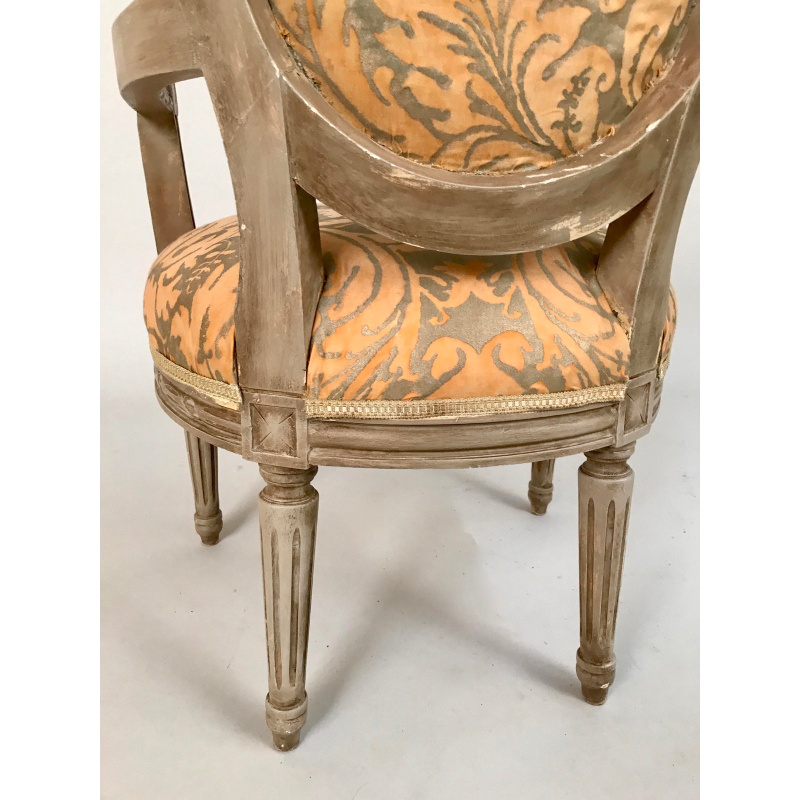 Circa 1940 French Louis XVI Style Children's Armchair Attributed
