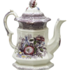 19th Century French Porcelain Tea Pot - Image 2