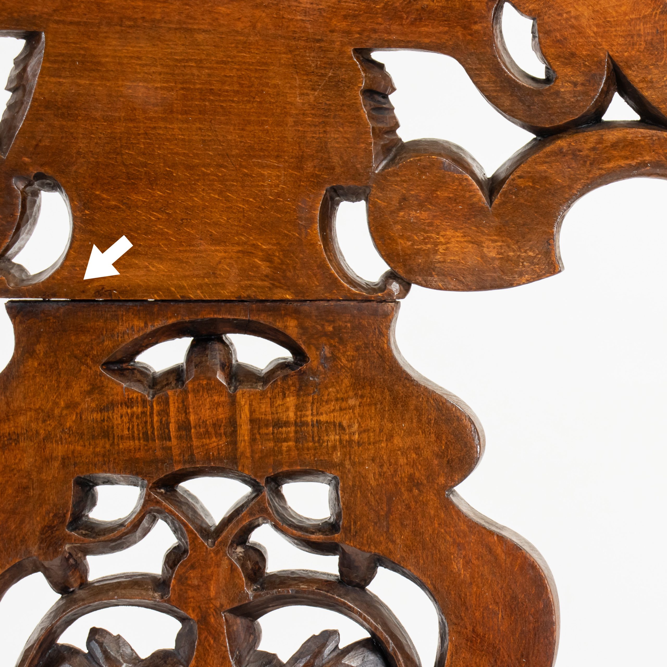 Pair of Large 19th C. French Régence / Louis XIV–XV Revival Hand‑Carved Walnut Fauteuil Armchairs/Thrones with Aubusson‑Inspired Tapestry - Image 18