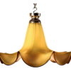 Mid Century Modern Seguso Murano Glass Bell Shaped Fixture - Image 2