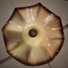Mid Century Modern Seguso Murano Glass Bell Shaped Fixture - Image 8