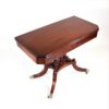Circa 1815 Regency Mahogany Card Table With A Fold Over Swivel Top - Image 3
