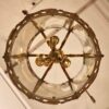Large 19th Century French Louis XVI Style Gilt Bronze Lantern - Image 12