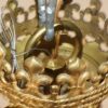 Large 19th Century French Louis XVI Style Gilt Bronze Lantern - Image 10