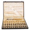 19th Century German Silver and Parcel Fish Service