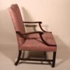 Circa 1830 George III Fortuny Upholstered Gainsborough Mahogany Armchair - Image 3