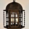 Circa 1900 Arts and Crafts Metal Lantern - Image 3