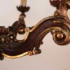 19th Century Louis XVI Gilt Wood Chandelier - Image 4