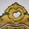 19th Century Venetian Rococo Style Painted Cheval Mirror - Image 4