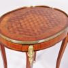 Circa 1900 French Louis XVI Style Occasional Table with Parquetry - Image 11