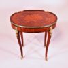Circa 1900 French Louis XVI Style Occasional Table with Parquetry - Image 2