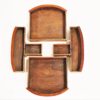 Circa 1900 French Louis XVI Style Occasional Table with Parquetry - Image 7