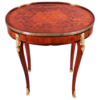 Circa 1900 French Louis XVI Style Occasional Table with Parquetry