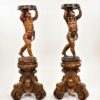Pair of 19th Century Italian Carved Wood Figures of Cherubs/Putti - Image 2