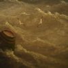 19th Century Oil on Canvas by Henry Moore titled "A Breezy Day in the Channel" - Image 7