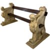 Circa 1925 Italian Neoclassical Greek Revival Bench by P. Mazzetti - Image 2