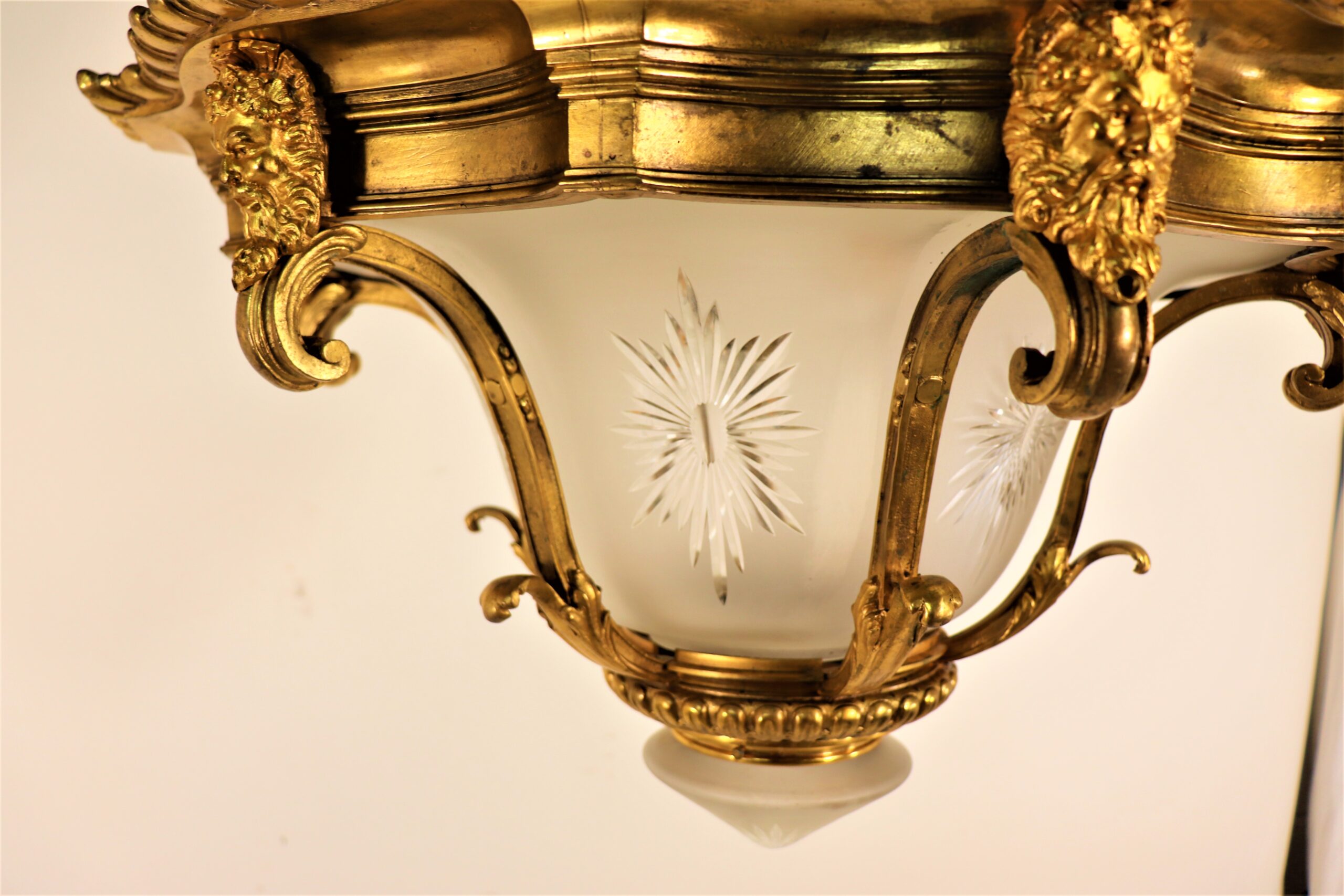 French louis xvi style brass wall sconces 1