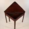 Circa 1760 English George III Folding Handkerchief Tuckaway Corner Table - Image 4