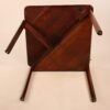 Circa 1760 English George III Folding Handkerchief Tuckaway Corner Table - Image 8