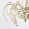MidCentury 24K Gold Infused and Rigaree Murano Frond Pendant Light - Image 9