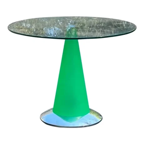 1980's Italian Tavolo Birillo Illuminated Side Table Lamp by Parisotto for Fontana Arte