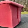1980s PM sculpted Art Deco Pink Velvet Sofas, Quantity of 2 - Price for 1 - Image 7