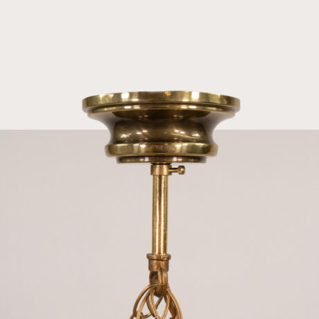 Mid-Century Murano Pendant Light in the Manner of Vistosi - Image 11