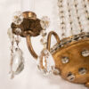 Pair of Vintage French Maison Jansen of Paris Brass and Crystal Sconces - Image 12