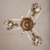 Vintage French Louis XV Style Crystal Chandelier In the Manner of Maison Jansen - Image 14