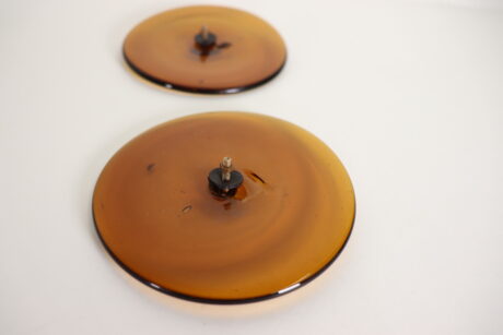Mid-Century Murano Pendant Light in the Manner of Vistosi - Image 9