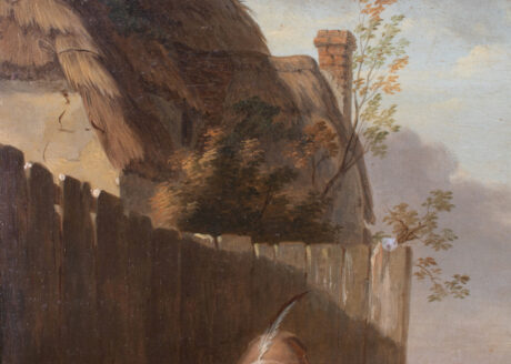 19th Century Genre Scene " Curiosity Unsealed" Oil on Canvas Attributed to Thomas Webster (English 1800-1880) - Image 7