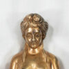 Large Pair of 19th Century French Empire Style Gilt Bronze Sconces Featuring Caryatids of Acantha - Image 16