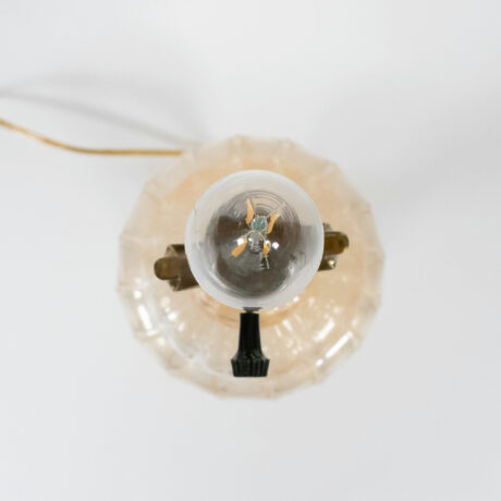 Vintage Ribbed Aventurine Murano Table Lamp - Image 7