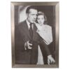 Vintage Reprint Poster of the Movie "The Big Sleep" in Modern Silver Frame