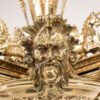 Late 19th Century Eastlake Style Bronze Eight Light Chandelier with Mythological Seahorses and Zephry Faces - Image 10