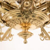Late 19th Century Eastlake Style Bronze Eight Light Chandelier with Mythological Seahorses and Zephry Faces - Image 13