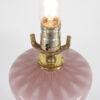 Vintage Mauve Hobnail Murano Table Lamp Attributed to Barovier & Toso - Image 5