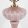 Vintage Mauve Hobnail Murano Table Lamp Attributed to Barovier & Toso - Image 6