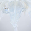 Vintage Baroque Style 6-Arm Opaline Murano Chandelier - Image 5