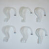 Vintage Baroque Style 6-Arm Opaline Murano Chandelier - Image 20