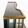 19th Century Napoleon III Black Lacquer and Brass Display Cabinet - Image 15