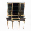 19th Century Napoleon III Black Lacquer and Brass Display Cabinet - Image 18