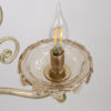 Mid Century Neo-Rococo Golden Amber Murano Chandelier - Image 19