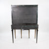 19th Century Napoleon III Black Lacquer and Brass Display Cabinet - Image 8