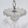 Vintage Baroque Style Quilted Cristallo Murano Chandelier - Image 3