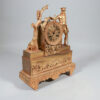 19th Century French Napoleon III Empire Gilt Bronze Clock with Hunting Motifs - Image 2